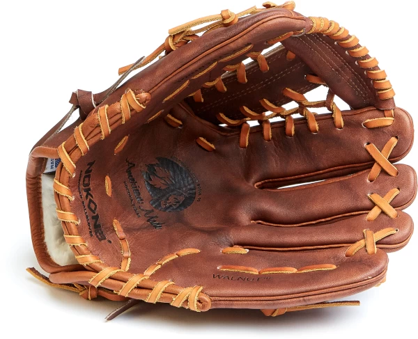 11.25 Inch Nokona Walnut Select W-200 Youth Baseball Infield Glove - Image 2