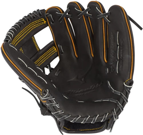 11.5 Inch Mizuno Pro GMP2BK-400S Adult Infield Baseball Glove 312668 - Image 2