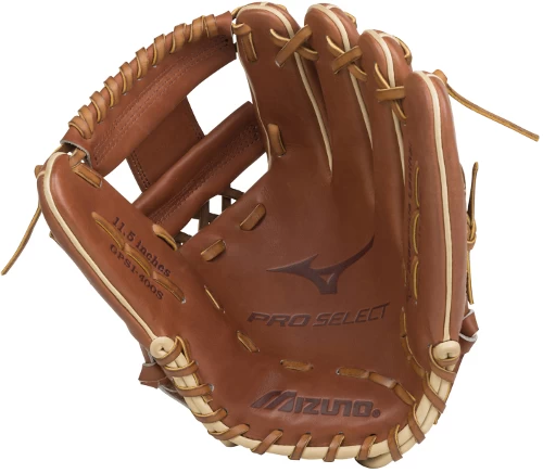 11.5 Inch Mizuno Pro Select GPS1-400S Adult Infield Baseball Glove 312559 - Image 2
