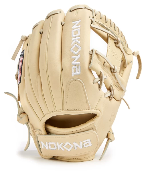 11.5 Inch Nokona AmericanKIP A-V1150 Blonde Infield Glove