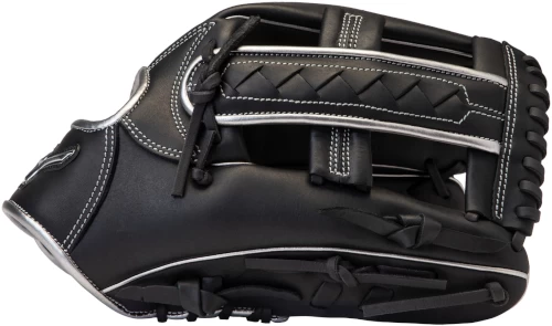 12.5 Inch Mizuno MVP Prime SE GMVP1250PSES8-Black/Silver Adult Slowpitch Softball Glove - Image 3