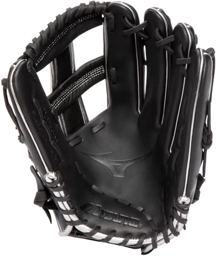 12.5 Inch Mizuno MVP Prime SE GMVP1250PSES8-Black/Silver Adult Slowpitch Softball Glove - Image 2