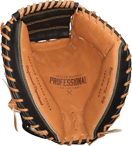 33.5 Inch Easton Professional Collection Hybrid PCH-H35 Adult Catcher Baseball Mitt - Image 2