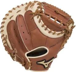 33.5 Inch Mizuno Pro Select GPS1-335C Adult Baseball Catcher Mitt 312583