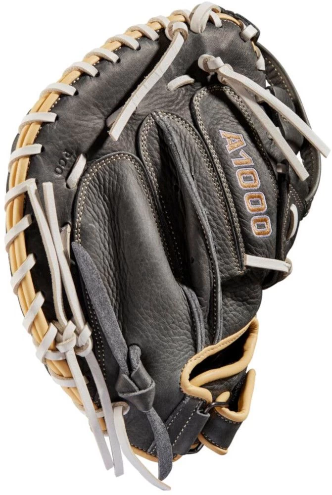 33 Inch Wilson A1000 Women's Fastpitch Softball Catcher Mitt WBW10018633 - Image 4