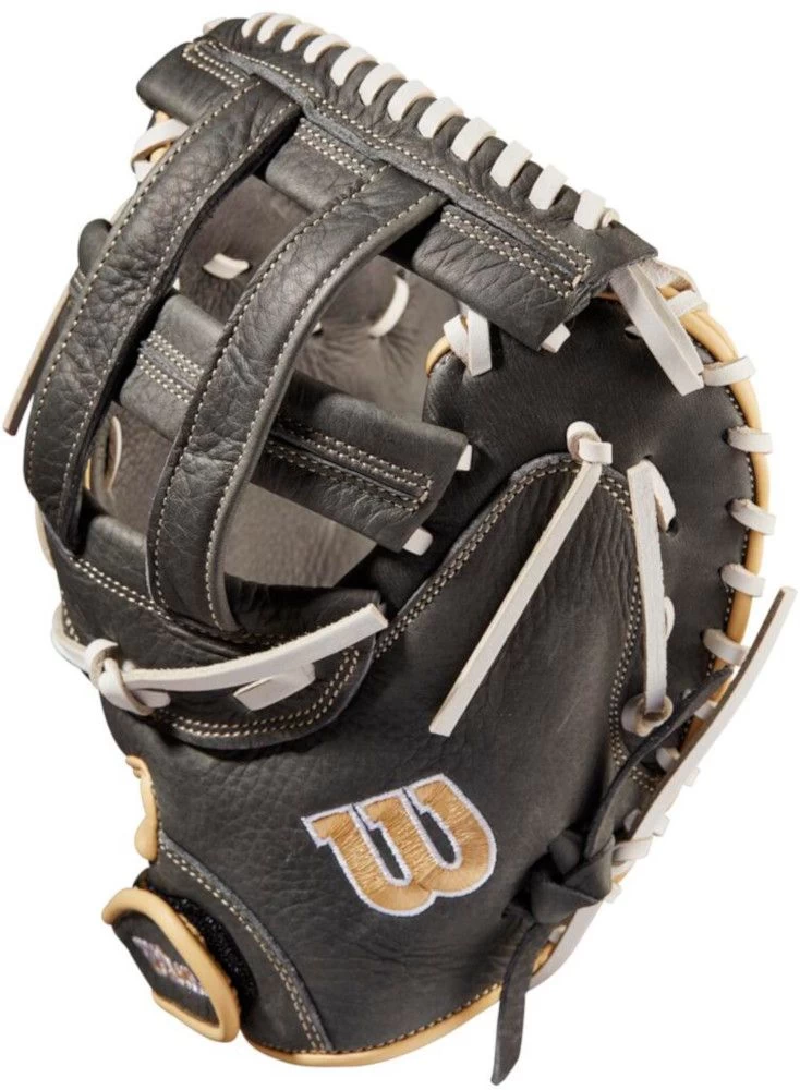 33 Inch Wilson A1000 Women's Fastpitch Softball Catcher Mitt WBW10018633 - Image 3