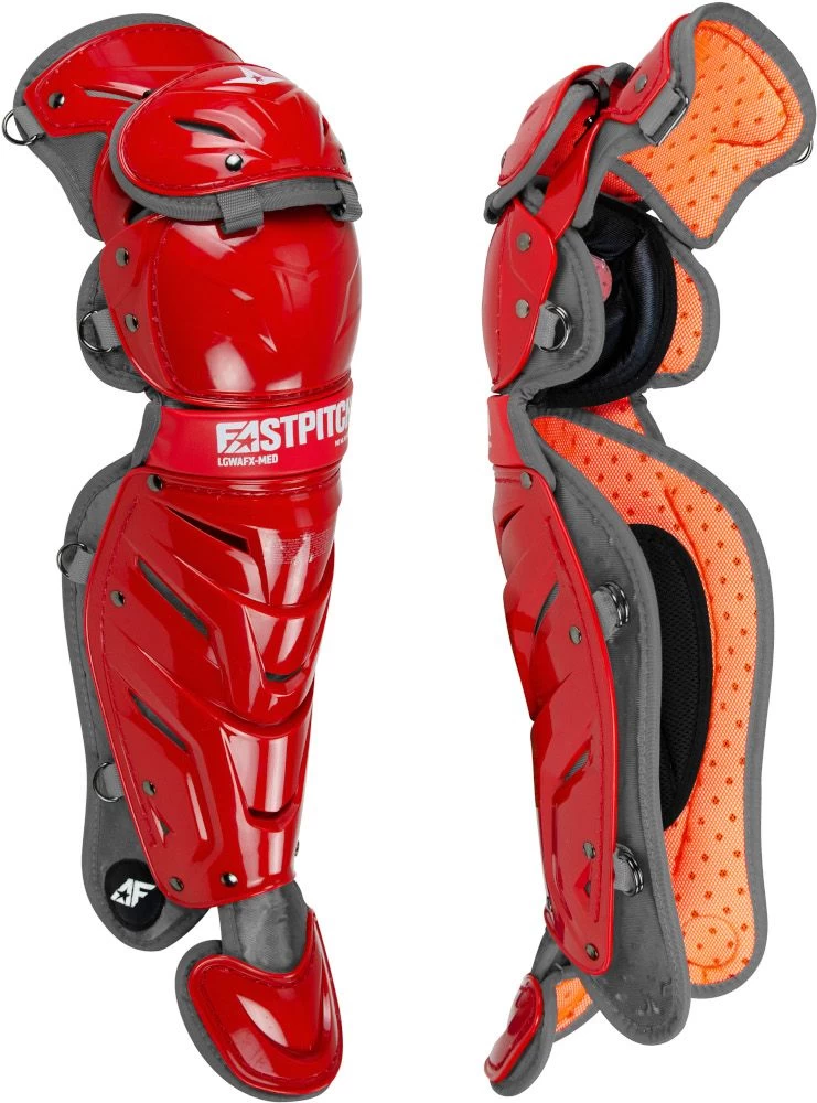 All-Star AFx LGWAFX Women's Fastpitch Softball Leg Guards - Image 5