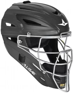 All-Star MVP2500M College Level Solid Matte Finish Catcher's Helmet