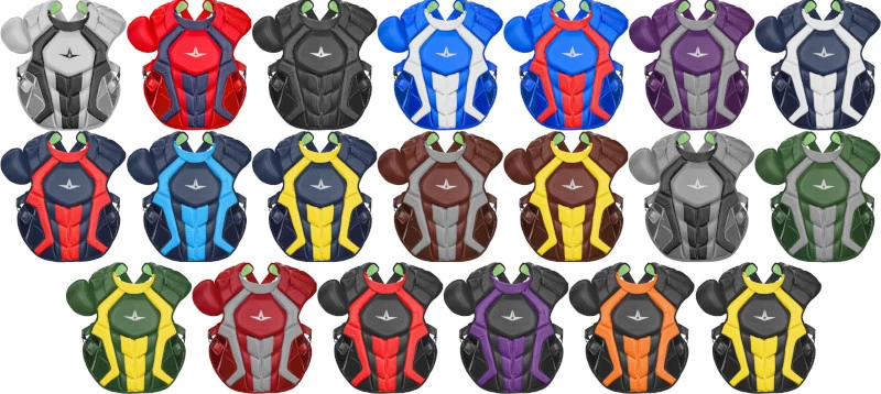 All-Star System 7 Axis CPCC40PRO Adult Professional Baseball Chest Protector - Image 4