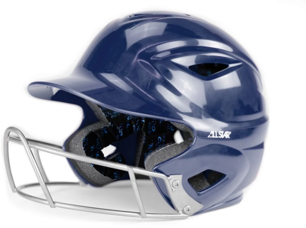 All-Star System 7 BH3000FGAFX Women's Fastpitch Softball Batting Helmet W/ Facemask - Image 2