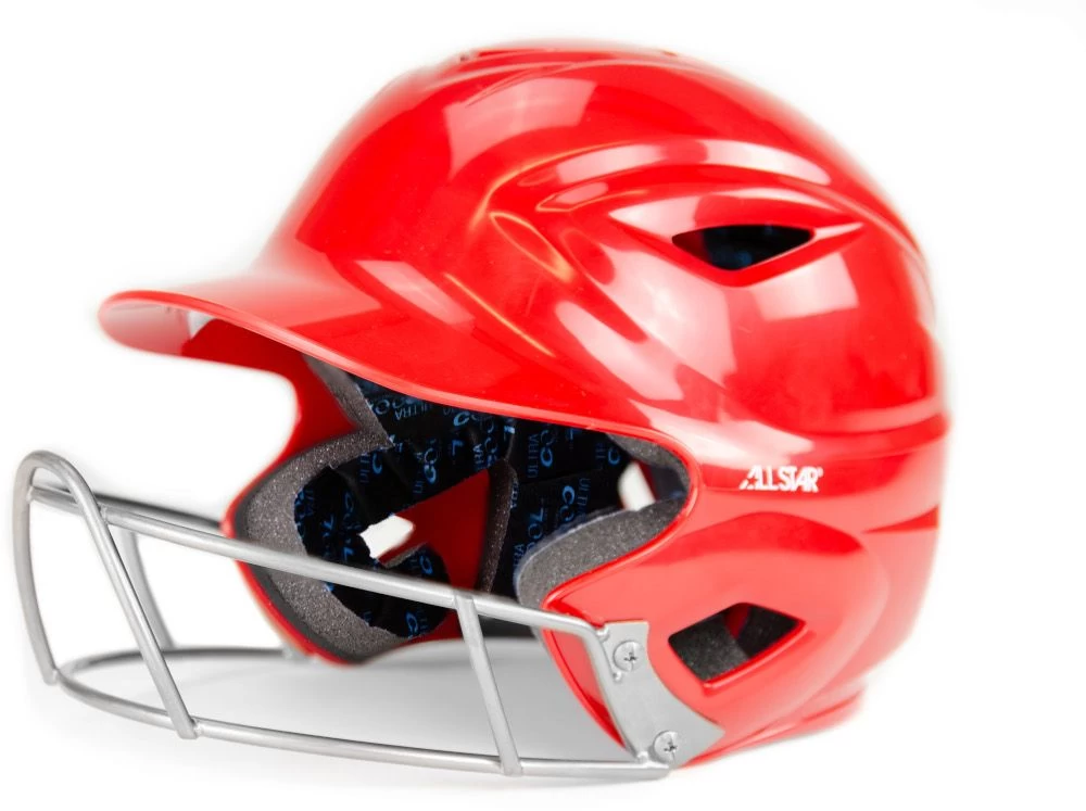 All-Star System 7 BH3000FGAFX Women's Fastpitch Softball Batting Helmet W/ Facemask - Image 4