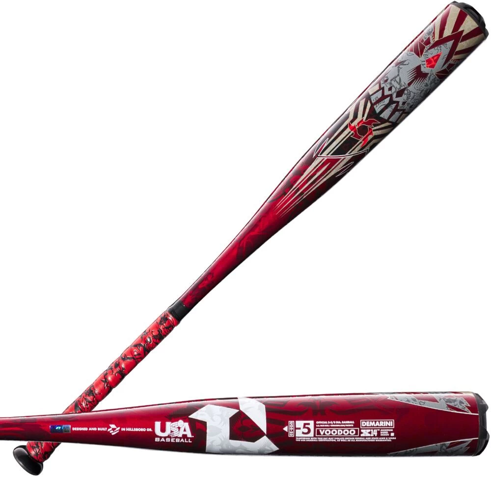 2023 DeMarini Voodoo One USA Balanced Baseball Bat (-5oz) WBD2361010