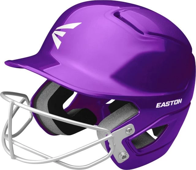 Easton Alpha A168530 Medium/Large Solid Batting Helmet W/ Fastpitch Softball Facemask - Image 5