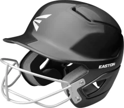 Easton Alpha A168530 Medium/Large Solid Batting Helmet W/ Fastpitch Softball Facemask