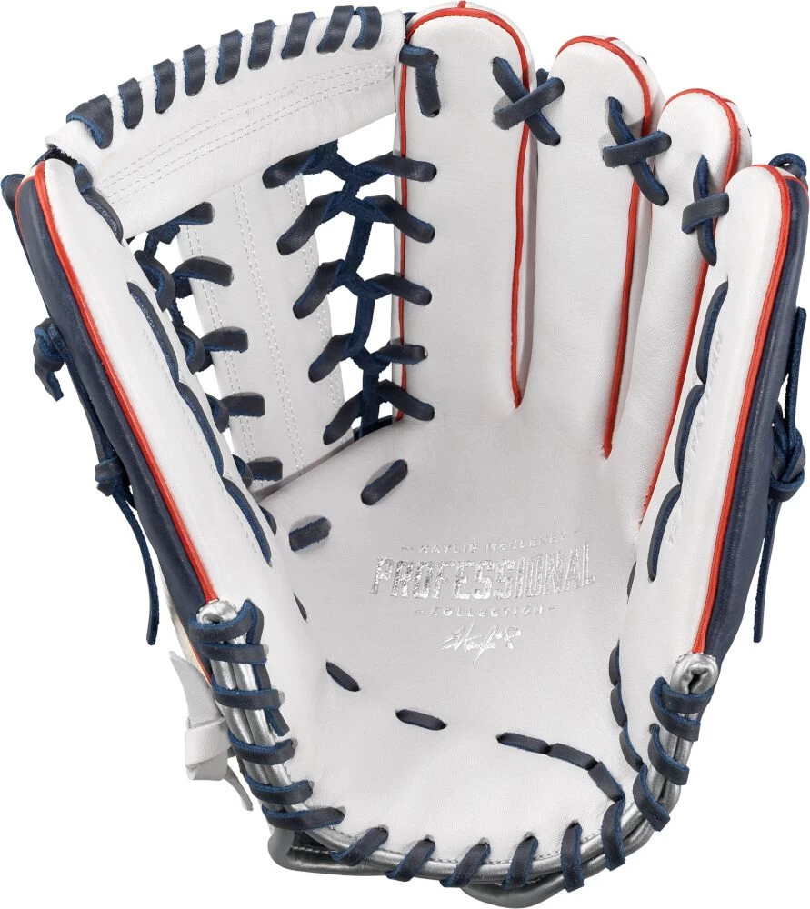 12.75 Inch Easton Professional Collection Signature Series Haylie McCleney's Fastpitch Softball Glove HM8136 - Image 2