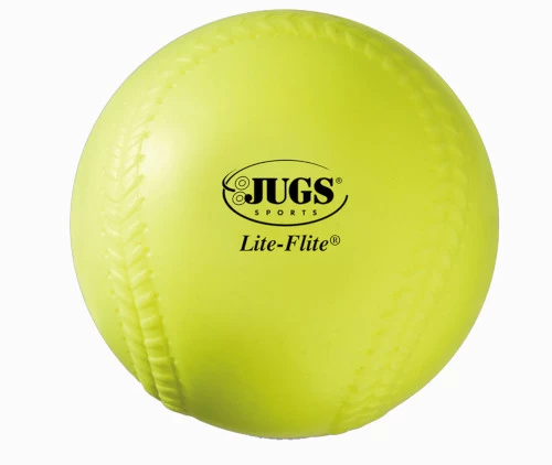 JUGS B5006 Bucket Of Lite-Flite 12 Inch Optic Yellow Softballs - Image 2