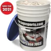 Jugs Pearl Youth League Leather Baseball 4 Dozen Balls W/ Bucket B5215