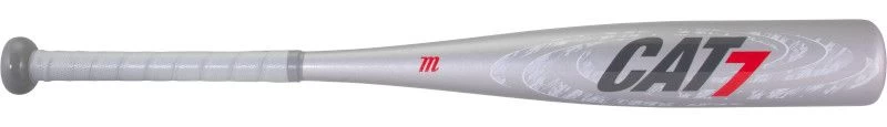 Marucci Cat 7 Silver Junior USSSA Balanced Baseball Bat (-10oz) MJBBC72S