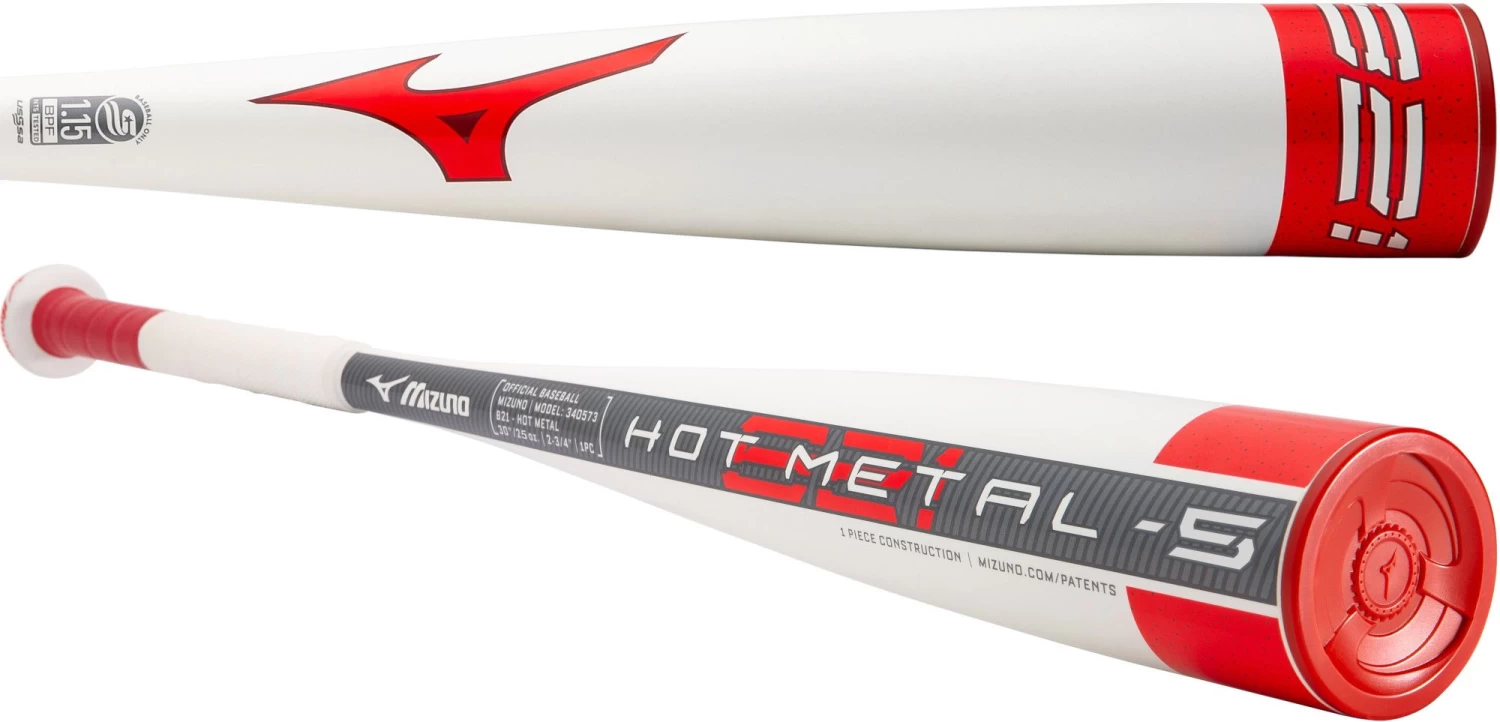 2021 Mizuno B21 Hot Metal USSSA Baseball Bat (-5oz) 340573