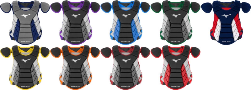 Mizuno Samurai 380380 Adult 16 Inch Baseball Chest Protector - Image 3