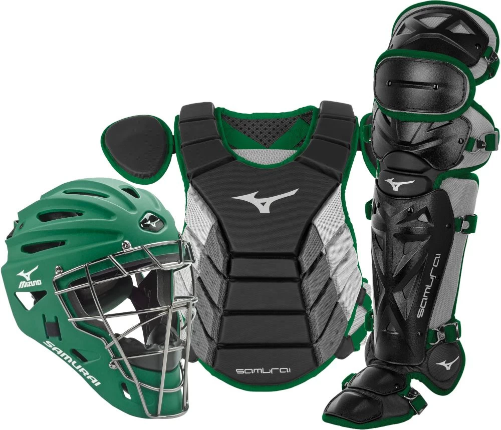 Mizuno Samurai 380417 Adult Baseball Catcher's Gear Set - Image 3