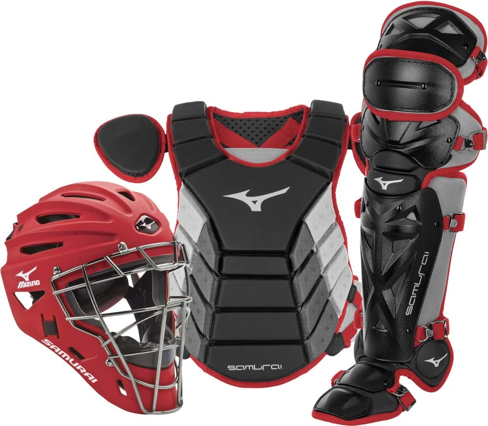Mizuno Samurai 380418 Intermediate Baseball Catcher's Gear Set - Image 2