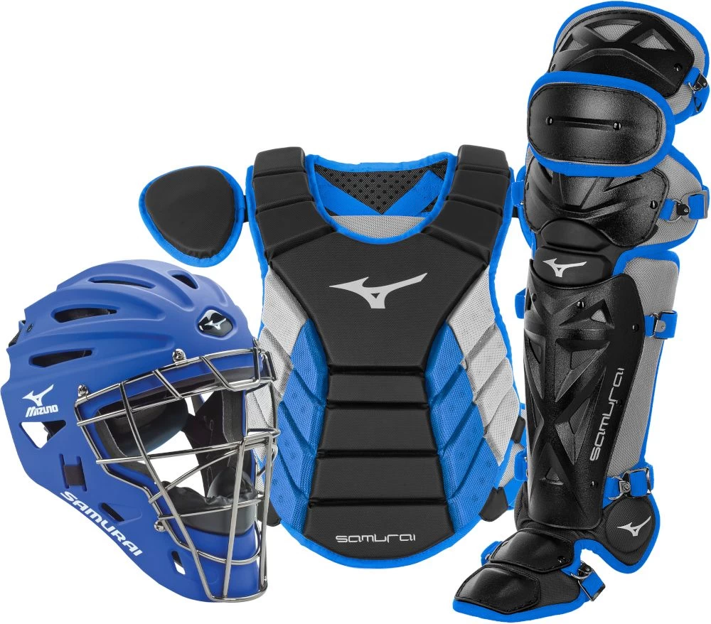 Mizuno Samurai 380420 Youth Baseball Catcher's Gear Set - Image 8
