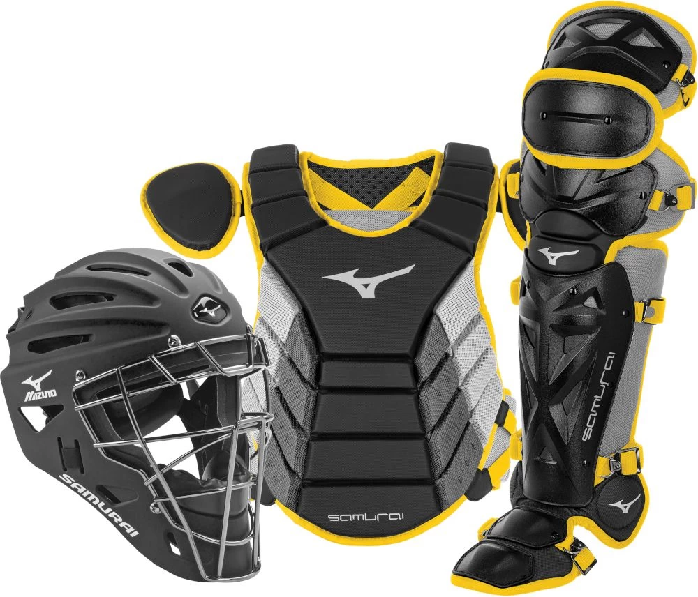 Mizuno Samurai 380420 Youth Baseball Catcher's Gear Set - Image 9