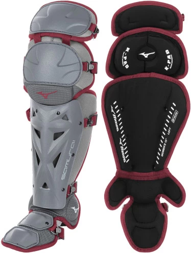 Mizuno Samurai Womens Fastpitch Softball Adult Leg Guards 380382 - Image 3