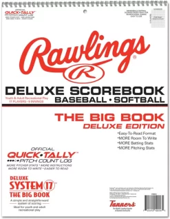Rawlings Coaching Accessories System-17 Deluxe Scorebook 17SBDLX