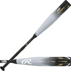 2023 Rawlings ICON USA Balanced Baseball Bat (-10oz) RUS3I10