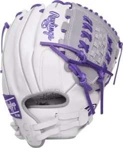12.5 Inch Rawlings Liberty Advanced Color Series 4.0 Women's Fastpitch Softball Glove RLA125-18WPG