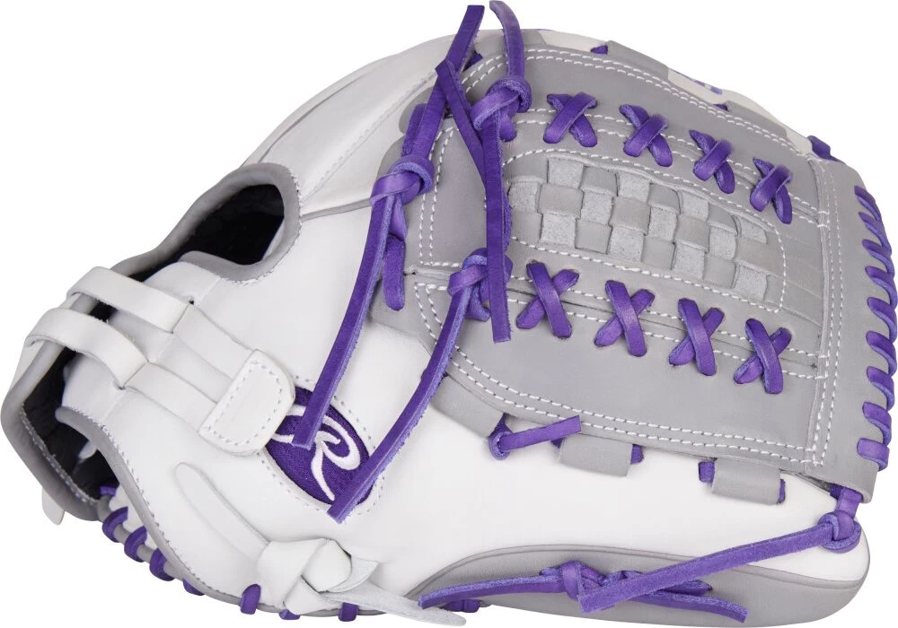 12.5 Inch Rawlings Liberty Advanced Color Series 4.0 Women's Fastpitch Softball Glove RLA125-18WPG - Image 4