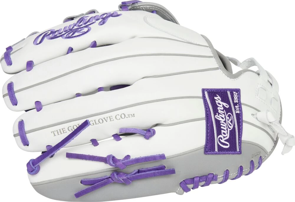 12.75 Inch Rawlings Liberty Advanced Color Series 4.0 Women's Fastpitch Softball Outfield Glove RLA1275SB-6WPG - Image 3