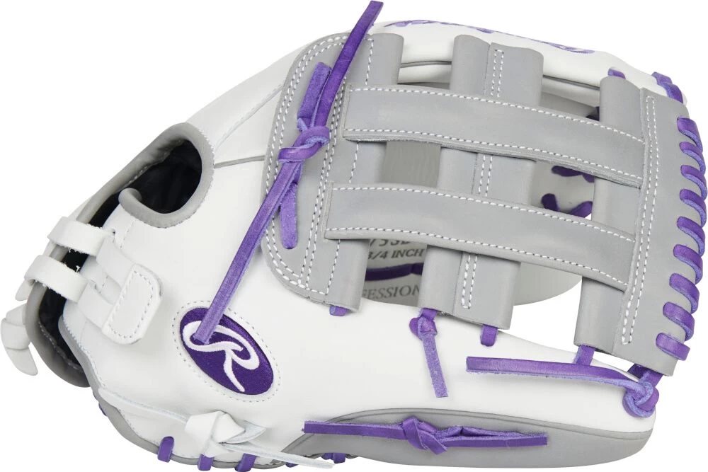 12.75 Inch Rawlings Liberty Advanced Color Series 4.0 Women's Fastpitch Softball Outfield Glove RLA1275SB-6WPG - Image 4