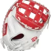 34 Inch Rawlings Liberty Advanced Color Series 4.0 Women's Fastpitch Softball Catcher's Mitt RLACM34FPWSP