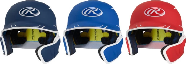 Rawlings Mach MACHEXT-TTJR Junior Two Tone Matte Batting Helmet W/ Extension - Image 5