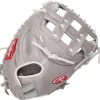 33 Inch Rawlings R9 Women's Fastpitch Softball Catcher's Mitt R9SBCM33-24G
