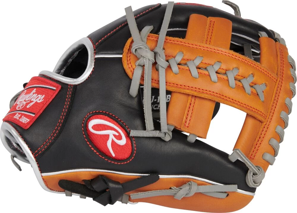 11 Inch Rawlings R9 Contour Youth Infield Baseball Glove R9110U-19BT - Image 4