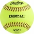 Rawlings RBP-UP Ultimate Practice RBP12-UP Raised Seam Collegiate/High School Practice Fastpitch Softball