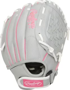 Mizuno 10.5 Inch Rawlings Sure Catch Girl's Fastpitch Softball Glove SCSB105P