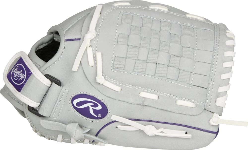 12 Inch Rawlings Sure Catch Girl's Fastpitch Softball Glove SCSB12PU - Image 3