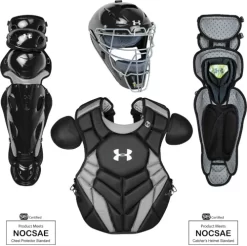 Under Armour Pro 4 Series Adult Baseball Catcher Gear Set UACKCC4-AP