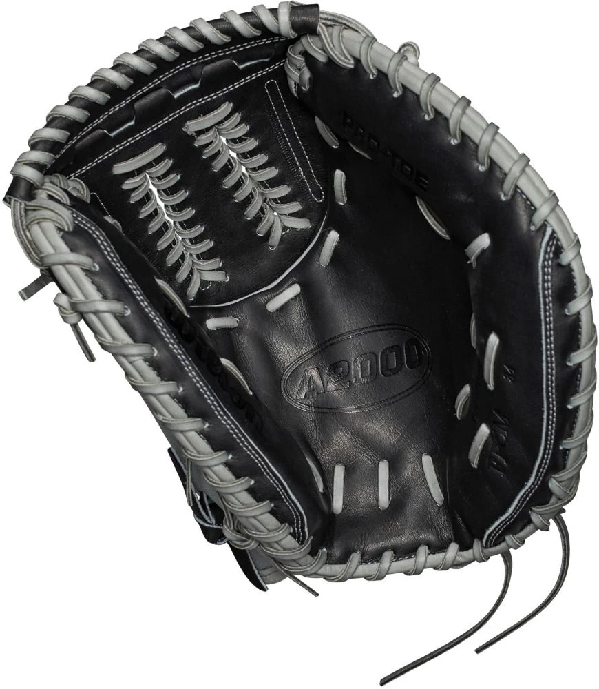 34 Inch Wilson A2000 SuperSkin Women's Fastpitch Softball Catcher Mitt WBW10021834 - Image 2
