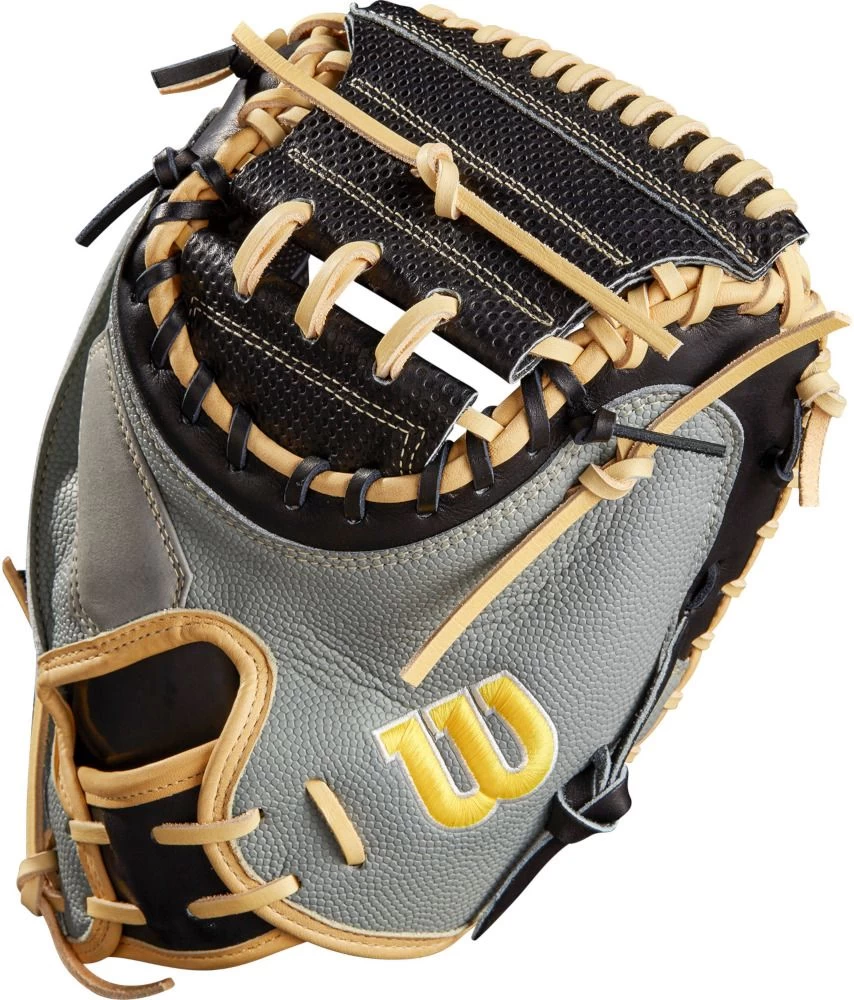 33.5 Inch Wilson A2000 SuperSkin Spin Control SCM1D Adult Baseball Catcher Mitt WBW100116335 - Image 3