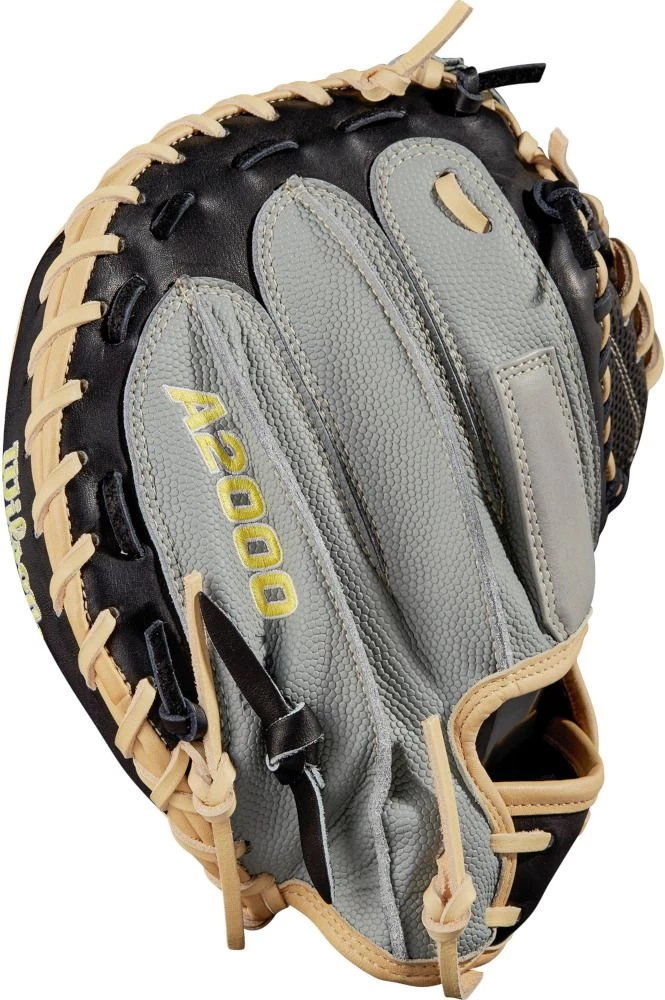 33.5 Inch Wilson A2000 SuperSkin Spin Control SCM1D Adult Baseball Catcher Mitt WBW100116335 - Image 4