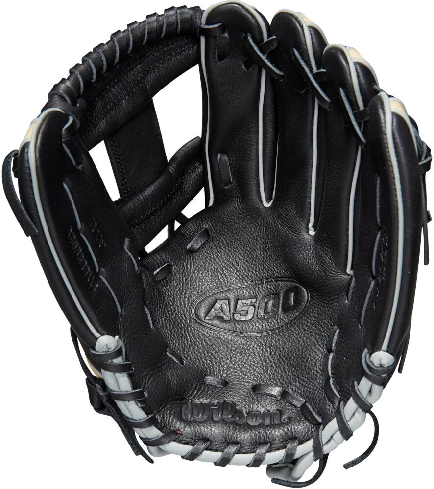 11.5 Inch Wilson A500 Youth Infield Baseball Glove WBW100901115 - Image 2