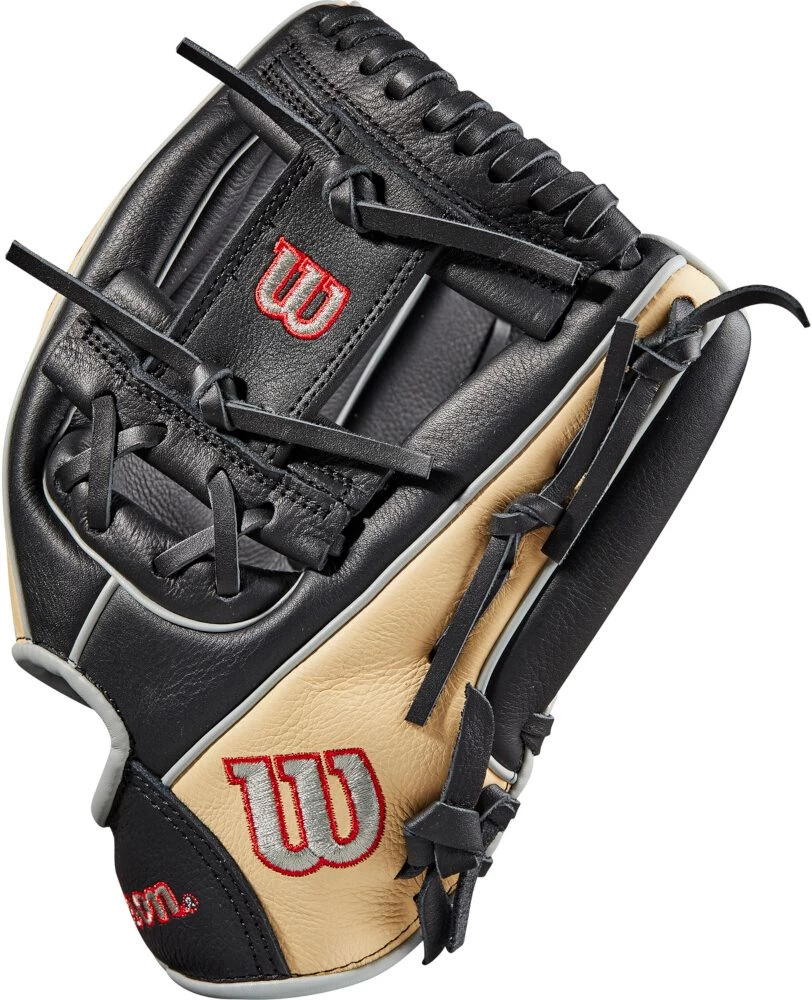 11.5 Inch Wilson A500 Youth Infield Baseball Glove WBW100901115 - Image 4