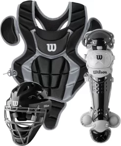 Wilson C200 Youth Baseball Catcher's Gear Kit WB57116