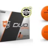 Wilson Staff Duo Soft Optix 6 Dozen Harvest Moon Orange Golf Balls - Free Shipping!